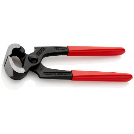 Tenaille de menuisier 160mm - Gainage PVC - Tête polie - 60 HRC - KNIPEX | 50 01 160