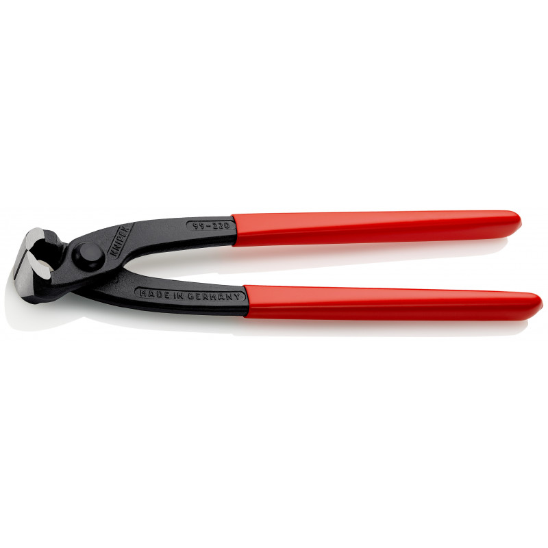 Tenaille russe 220mm - Gainée PVC - Tête polie - Capacité 2,4mm - KNIPEX | 99 01 220