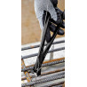 Tenaille russe 300mm démultipliée noire - Tête polie - Capacité 3,8mm - KNIPEX | 99 10 300