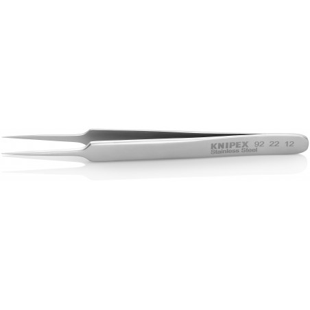 Brucelle de précision 105mm droite - Ultrafine - Acier inoxydable antimagnétique - KNIPEX | 92 22 12