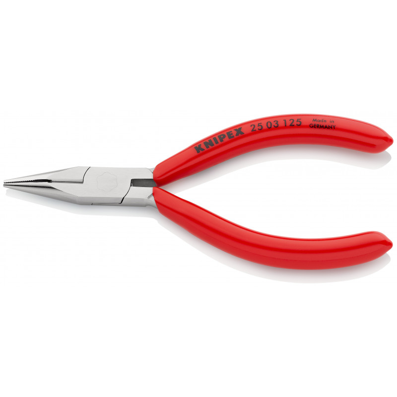 Knipex Pince à€ Becs Extra Longue 280mm - Coudée - Tête Polie - Gainage Pvc pas cher