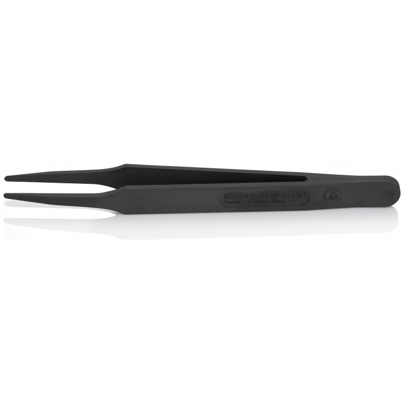 Pince brucelle en plastique 115mm ESD - KNIPEX | 92 09 01 ESD
