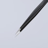 Pince brucelle inox 120mm lisse ESD - KNIPEX | 92 21 03 ESD