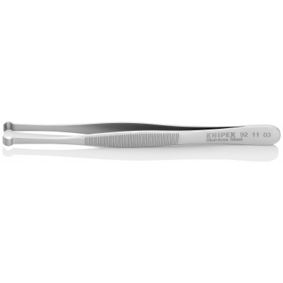 Pince brucelle inox de positionnement 122mm - KNIPEX | 92 11 03