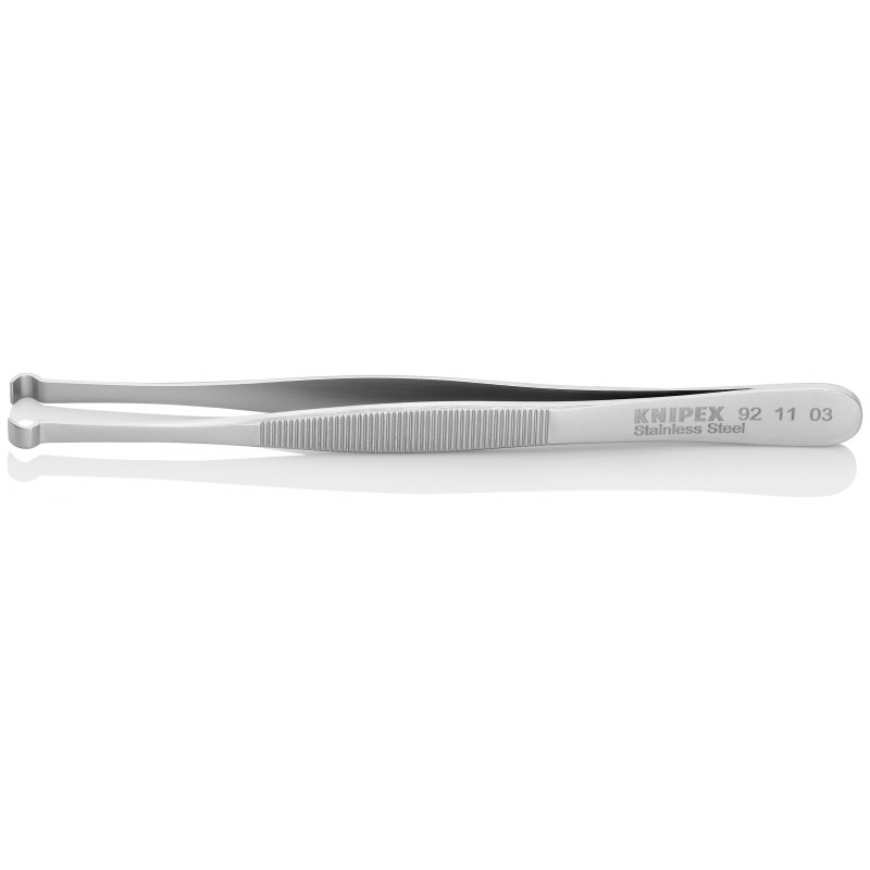 Pince brucelle inox de positionnement 122mm - KNIPEX | 92 11 03