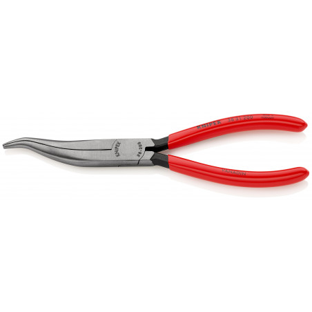 Pince de mécanicien 200mm - Becs demi-ronds décalés striés - Gainage PVC - KNIPEX | 38 31 200