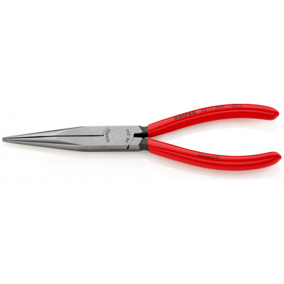 Pince de mécanicien 200mm - Becs demi-ronds striés - Gainage PVC - KNIPEX | 38 11 200