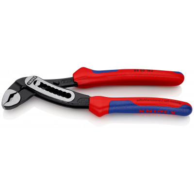Pince multiprise Alligator® 180mm - Gainage bi-matière - KNIPEX | 88 02 180