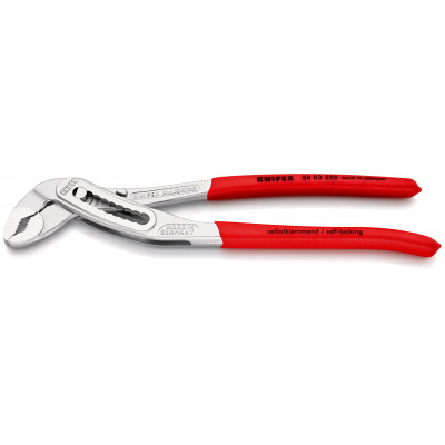 Pince multiprise Alligator® 250mm - Gainage PVC - Chromée - Capacité 46mm - KNIPEX | 88 03 250