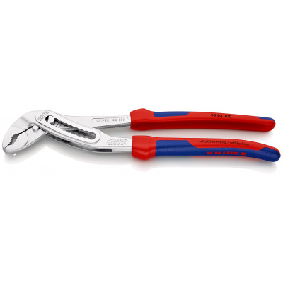 Pince multiprise Alligator® 300mm - Gainage bi-matière - Chromée - KNIPEX | 88 05 300