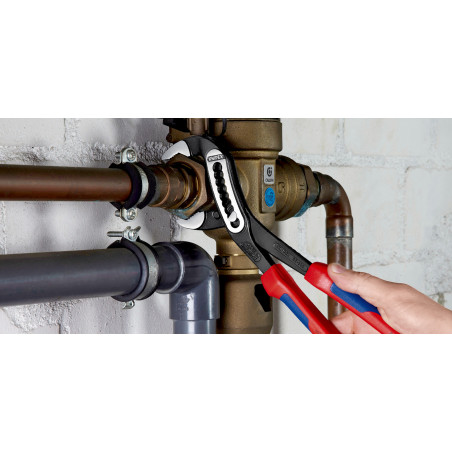 Pince multiprise Alligator® 300mm - Gainage bi-matière - KNIPEX | 88 02 300