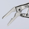 Pince-étau universelle 165mm - Becs longs - Zinguée brillante Section Cap. 24mm - KNIPEX | 41 34 165