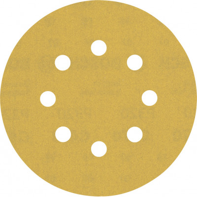 50 Disques abrasifs excentriques bois et peinture C470 EXPERT 125mm 8 trous G320 - BOSCH | 2 608 900 915