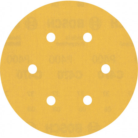 50 Disques abrasifs excentriques bois et peinture C470 EXPERT 150 mm 6t G400 - BOSCH | 2 608 900 925