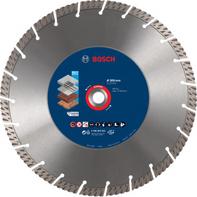 Disque diamant Multi-materiaux EXPERT 300x22.23x2.8x15mm - BOSCH | 2 608 900 664