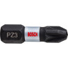 2 embouts de vissage qualité Impact PZ3 emmanchement hexagonal 25mm - BOSCH | 2 608 522 402