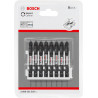 Kit 8 Embouts de vissage qualité Impact double tête 8xPH2-PZ2 65mm - BOSCH | 2 608 522 333