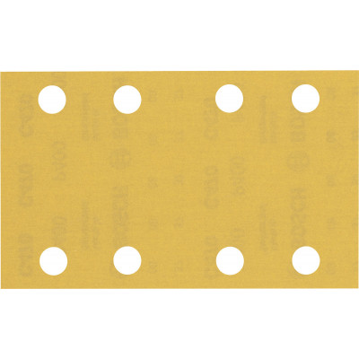 10 feuilles abrasives rectangulaire bois et peinture C470 EXPERT 80X133mm G400 - BOSCH | 2 608 900 885