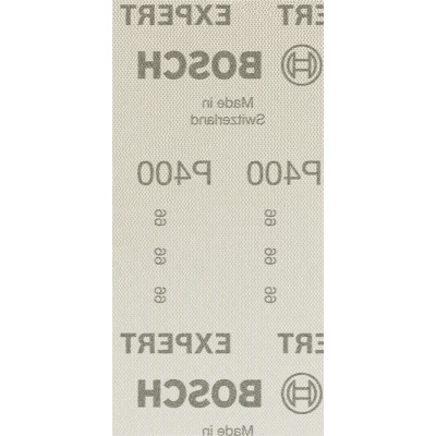 50 feuilles abrasives rectangul. bois et peinture net M480 EXPERT 115X230mm G400 - BOSCH | 2 608 900 760