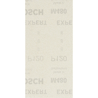 50 feuilles abrasives rectangul. bois et peinture net M480 EXPERT 93X186mm G120 - BOSCH | 2 608 900 754