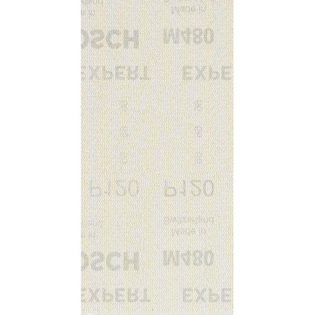 50 feuilles abrasives rectangul. bois et peinture net M480 EXPERT 93X186mm G120 - BOSCH | 2 608 900 754