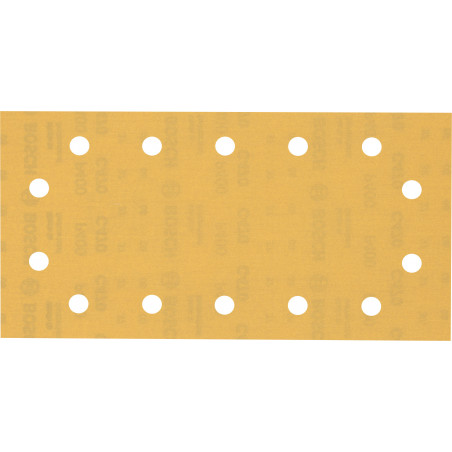 50 feuilles abrasives rectangulaire bois et peinture C470 EXPERT 115x230mm G400 - BOSCH | 2 608 900 950