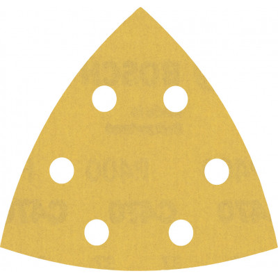 5 feuilles abrasives delta bois et peinture C470 EXPERT 93mm G400 - BOSCH | 2 608 900 831