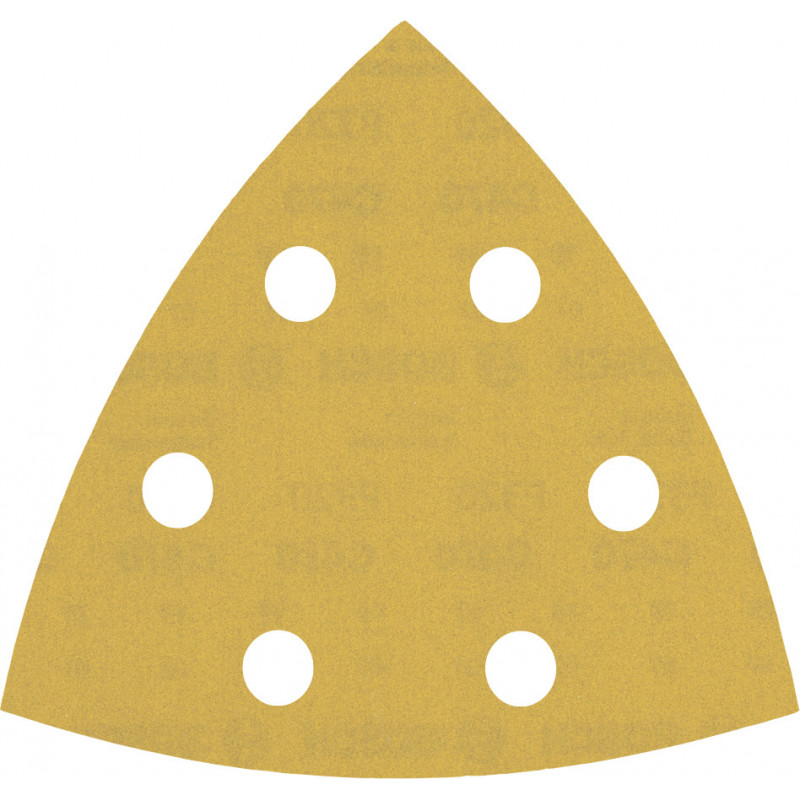50 feuilles abrasives delta bois et peinture 93mm 6 trous G320 - BOSCH | 2 608 900 933
