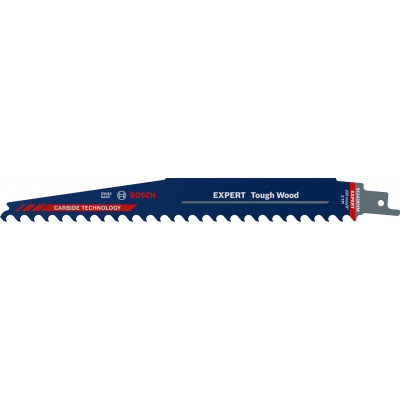 1 Lame scie sabre EXPERT Carbure Bois 225mm S1142KHM - BOSCH | 2 608 900 403