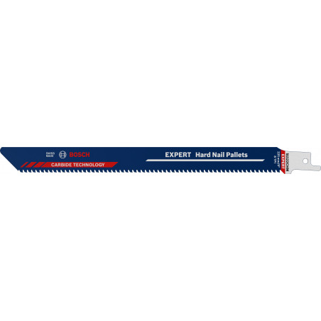 1 Lame scie sabre EXPERT Carbure Démolition Palette 225mm S1122CHM - BOSCH | 2 608 900 387