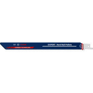 1 Lame scie sabre EXPERT Carbure Démolition Palette 225mm S1122CHM - BOSCH | 2 608 900 387