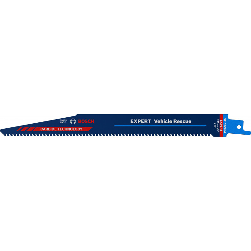 1 Lame scie sabre EXPERT Carbure Désincarcération 225mm S1157CHM - BOSCH | 2 608 900 380