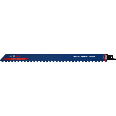 10 Lames scie sabre EXPERT Carbure Béton cellulaire 300mm S1241HM - BOSCH | 2 608 900 412