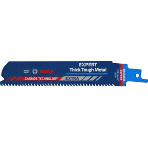 3 Lames scie sabre EXPERT Carbure Endurance Métal 150 mm S955CHC - BOSCH | 2 608 900 366