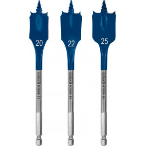 Mèche plate Expert SelfCut Speed 20/22/25 mm 3 pces - BOSCH | 2 608 900 331