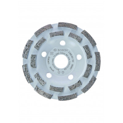 Meule diamantée béton longlife PRO 125x22.23x5mm double rangée de 18 segments - BOSCH | 2 608 601 762