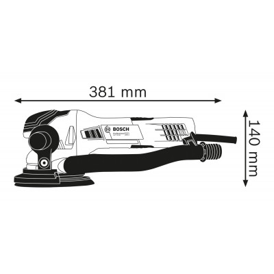 Ponceuse excentrique get 75-150 carton - BOSCH | 0 601 257 100