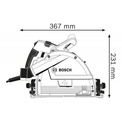 Scie plongeante gkt 55 gce - BOSCH | 0 601 675 000