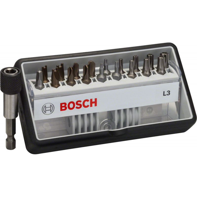 Set 18 emb secur 25mm ext dur + pe - BOSCH | 2 607 002 569