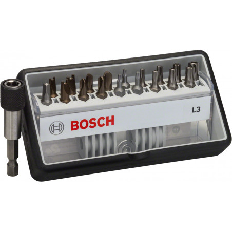 Set 18 emb secur 25mm ext dur + pe - BOSCH | 2 607 002 569