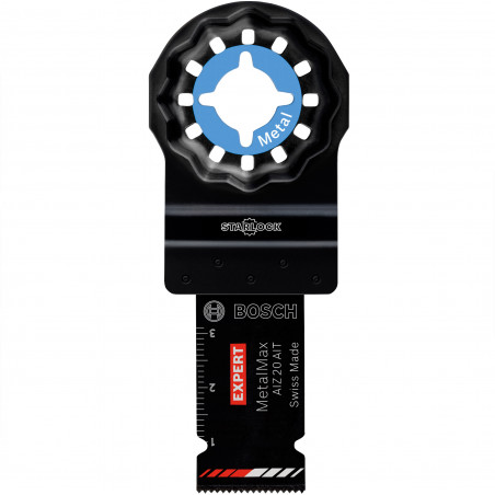 Lame Plongeante EXPERT Starlock Carbure Extra Métal 40x20mm AIZ20AIT - BOSCH | 2 608 900 012