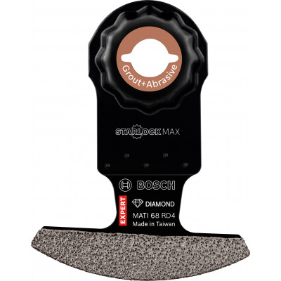 Lame Segment EXPERT StarlockMax Diamant Abrasifs 68x30mm MATI68RD4 - BOSCH | 2 608 900 036