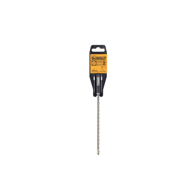 Foret Beton SDSPlus Extreme 2 Taillants 6X150X210mm - Dewalt | DT9516