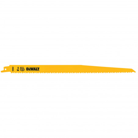 Lame de Scie Sabre Bim Plungepoint Pour La Coupe Du Bois 228mm - Dewalt | DT2350