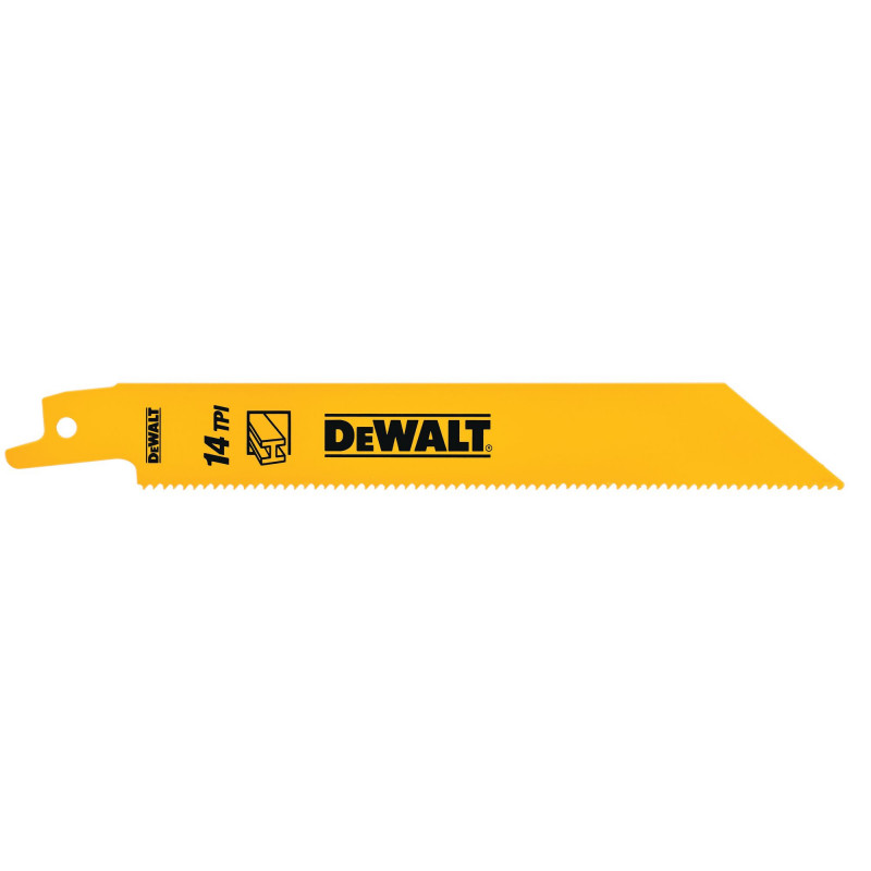 Lame de Scie Sabre Bim Pour La Coupe Du Métal 152mm - Dewalt | DT2361