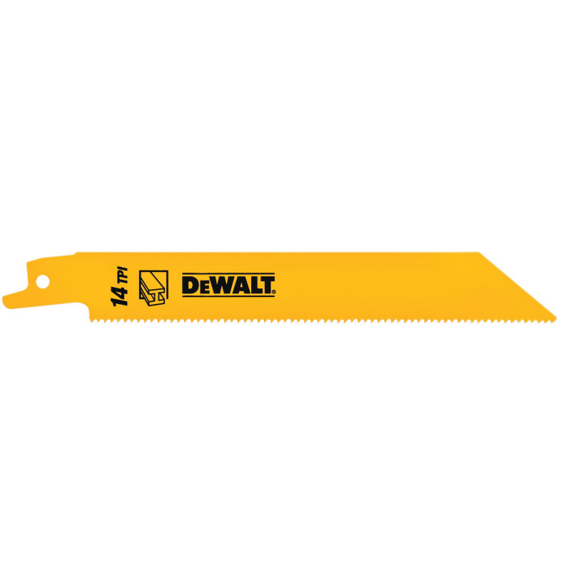 Lame de Scie Sabre Bim Pour La Coupe Du Métal 152mm - Dewalt | DT2361