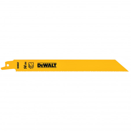 Lame de Scie Sabre Bim Pour La Coupe Du Métal 203mm - Dewalt | DT2353