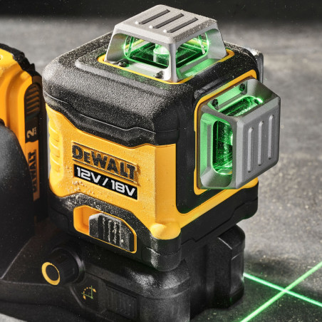 Niveau laser multi-lignes 3 x 360° XR 12V / 18V - faisceaux vert