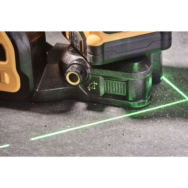 DEWALT – niveau Laser à faisceau vert 12 lignes 360 à nivellement