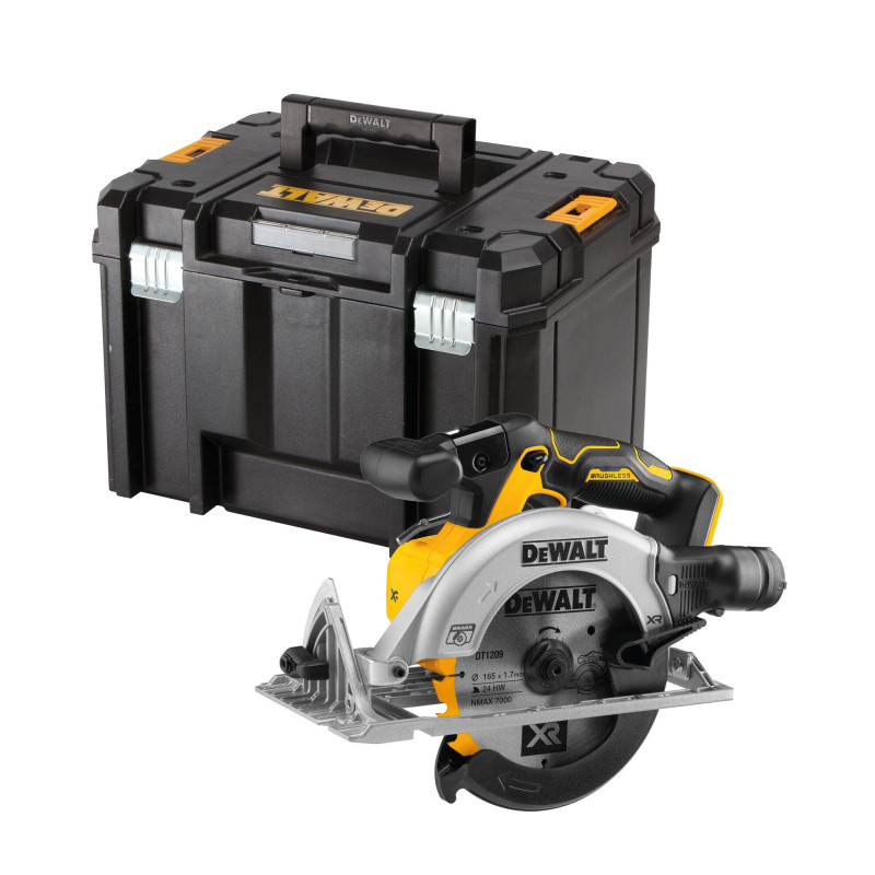 Scie Circulaire XR 18V Brushless 165 mm Sans batterie ni chargeur - Dewalt | DCS565NT